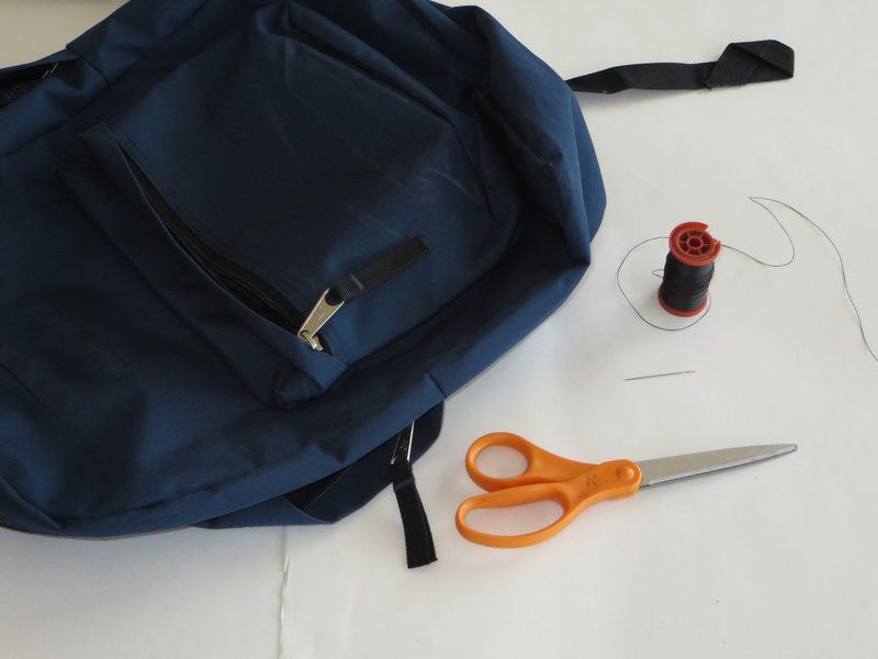 Torn-Off Backpack Shoulder Strap Repair