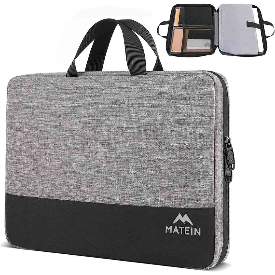 MATEIN Laptop Carrying Case 15.6 Gray