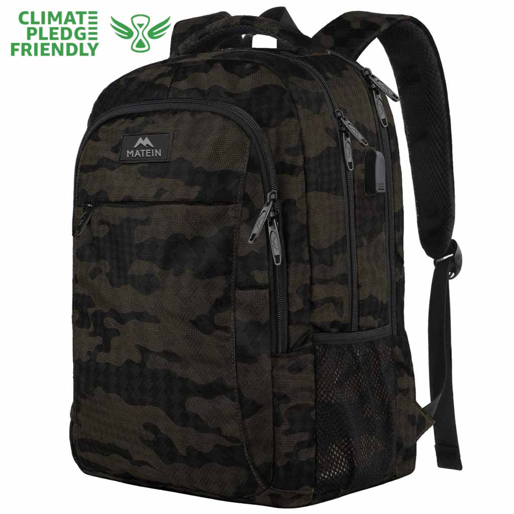 Camouflage 2024 laptop backpack