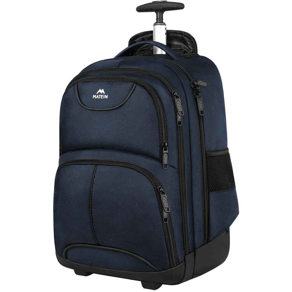 Ariana Wheeled Backpack Rucksack Laptop Trolley Cabin Travel Camping Bag - RT633