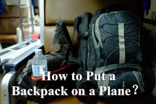 How to Put a Backpack on a Plane?