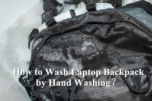 How to Wash Laptop Backpack by Hand Washing?