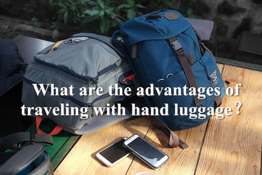 What are the advantages of traveling with hand luggage?