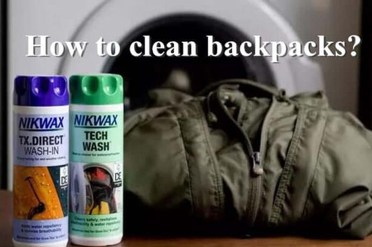 How to clean backpacks?
