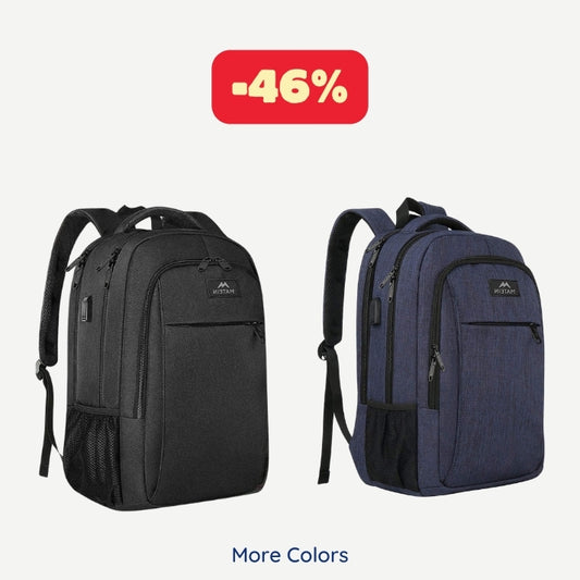 17" Mlassic Travel Laptop Backpack*2 packs