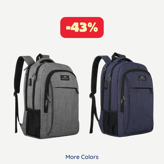 15.6" Mlassic Travel Laptop Backpack*2 packs