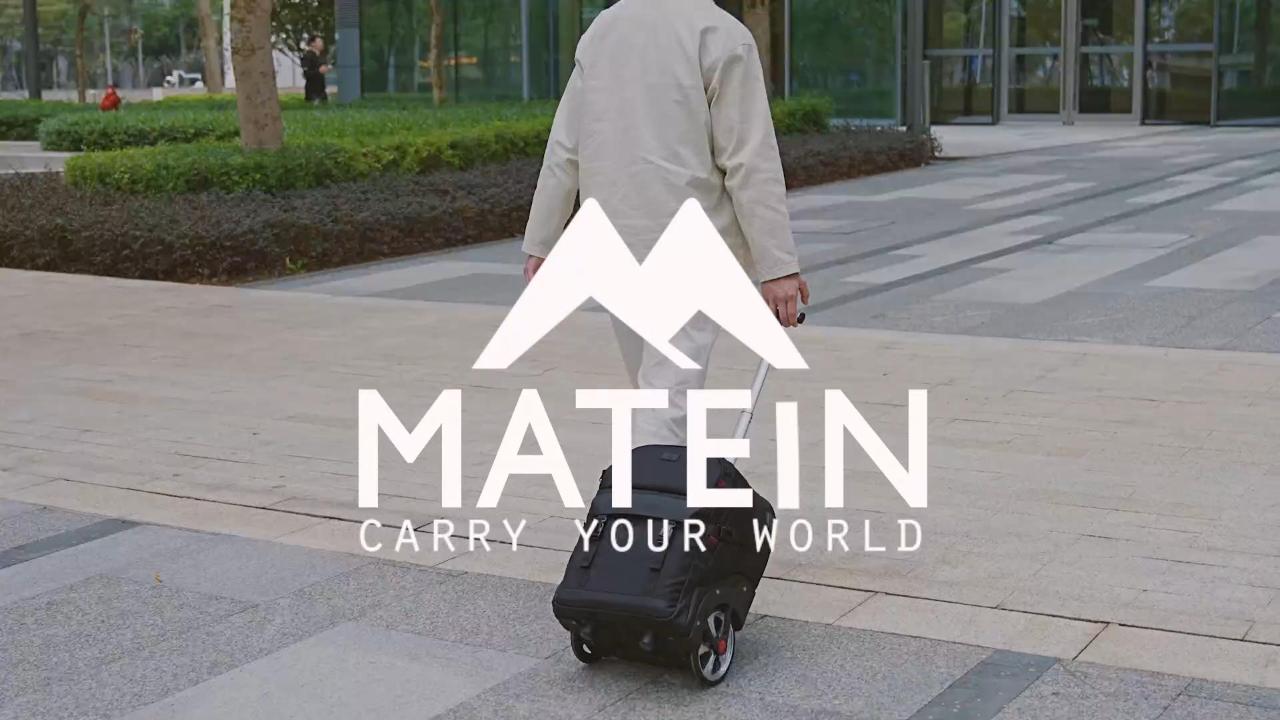 Charger la vidéo : MATEIN backpack