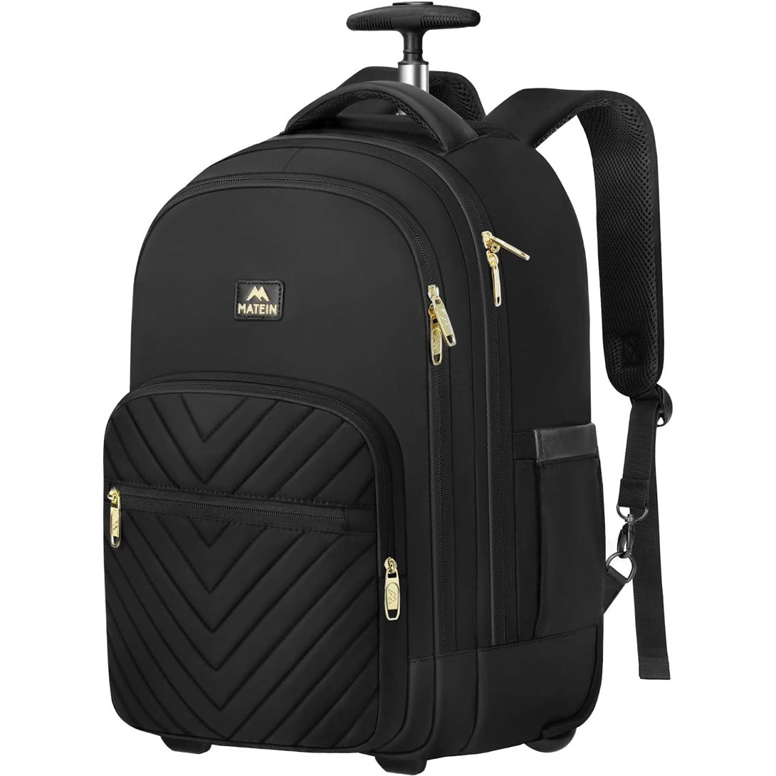 MATEIN Carry On Backpack with Wheels