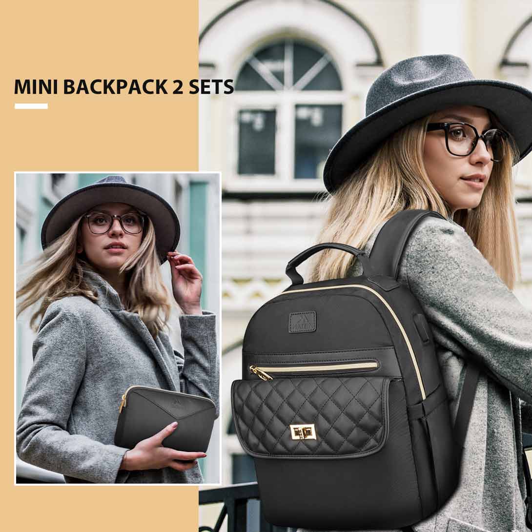 Small backpack with pockets deals