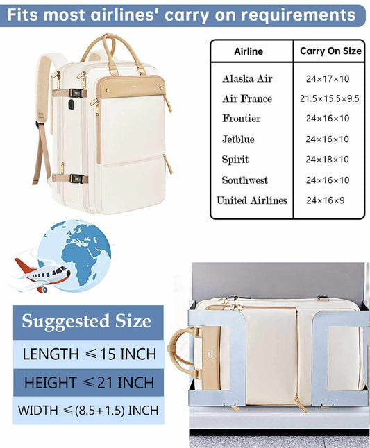 Matein Big Backpack for Travel