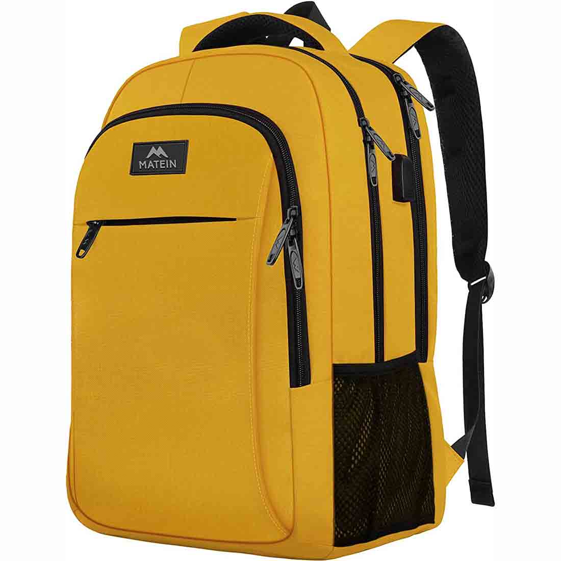 The-Big-Matein-Mlassic-Backpack-travel-laptop-backpack-in-yellow