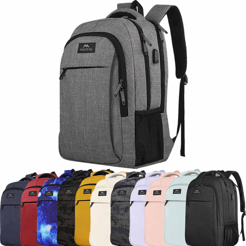 Shop Business Laptop Backpack|Smart Anti-Theft Bag|Matein Backpack
