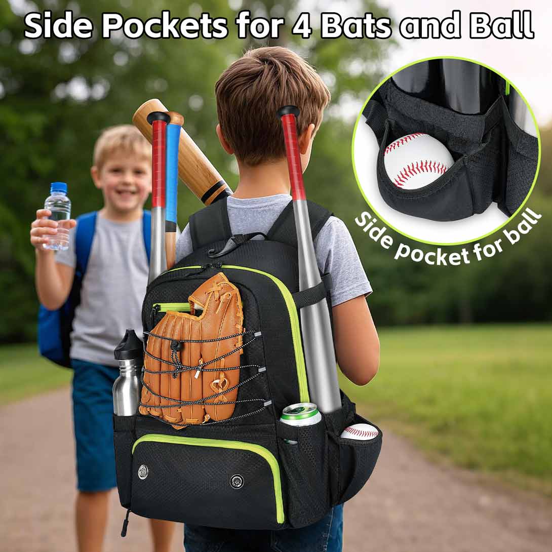 MATEIN Youth Baseball Backpack