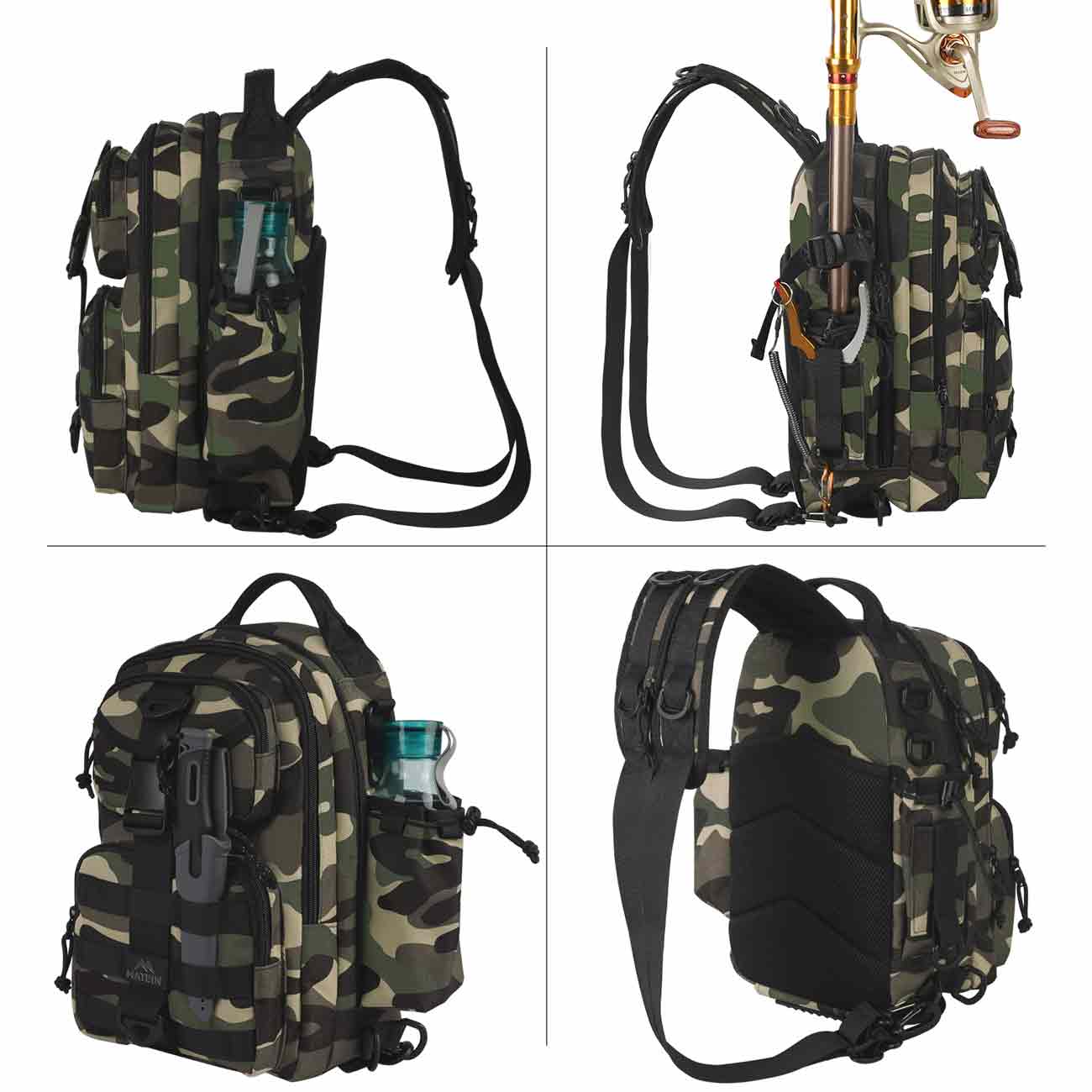 Cheapest Fishing Backpack with a COOLER! MATEIN FISHING BACKPACK with COOLER  