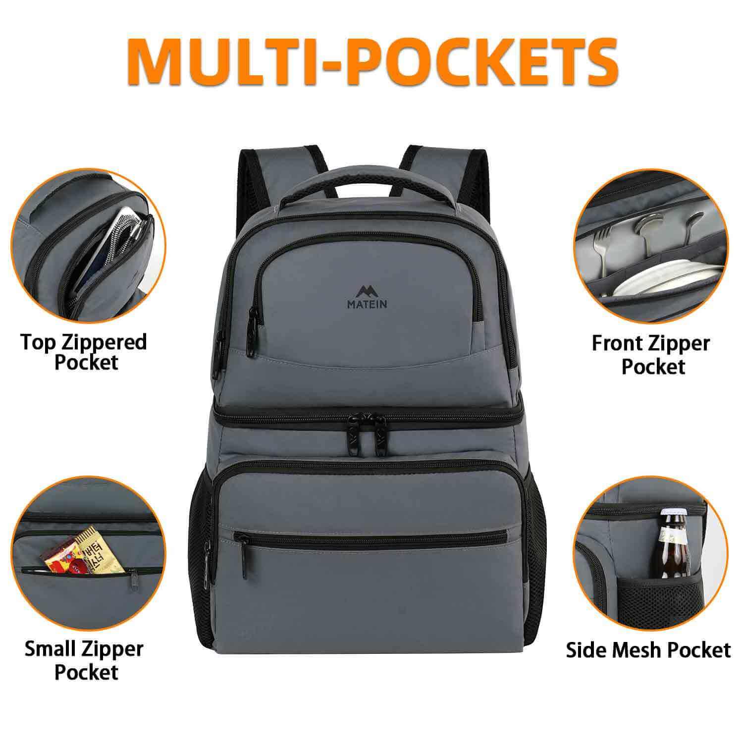 2-in-1 Insulated Cooler Backpack, Leakproof Lightweight Travel Cooler Bag  for Beach, Camping, Hiking, Fishing Backpack - China Work Backpack and  Laptop Backpack price