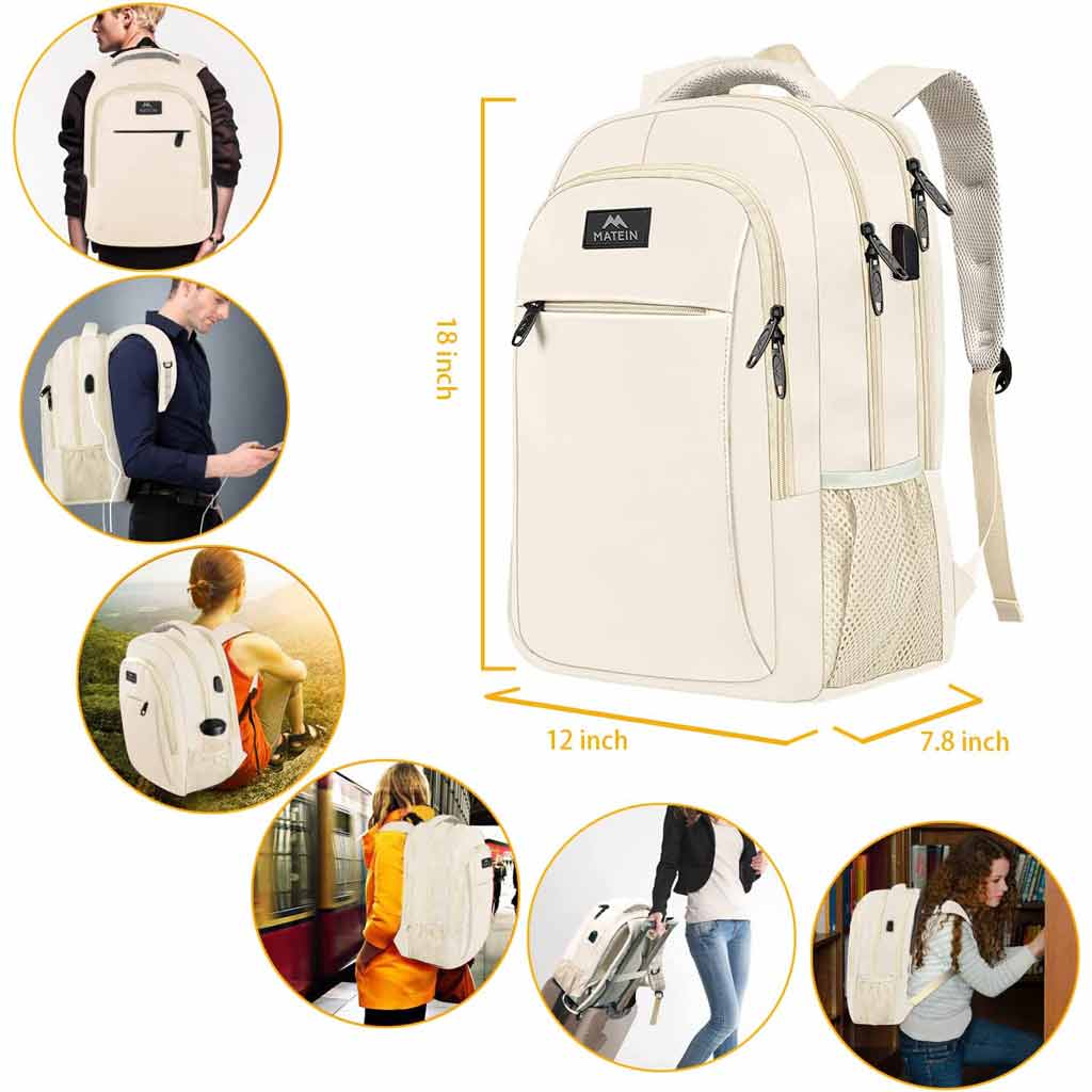 Shop Business Laptop Backpack|Smart Anti-Theft Bag|Matein Backpack