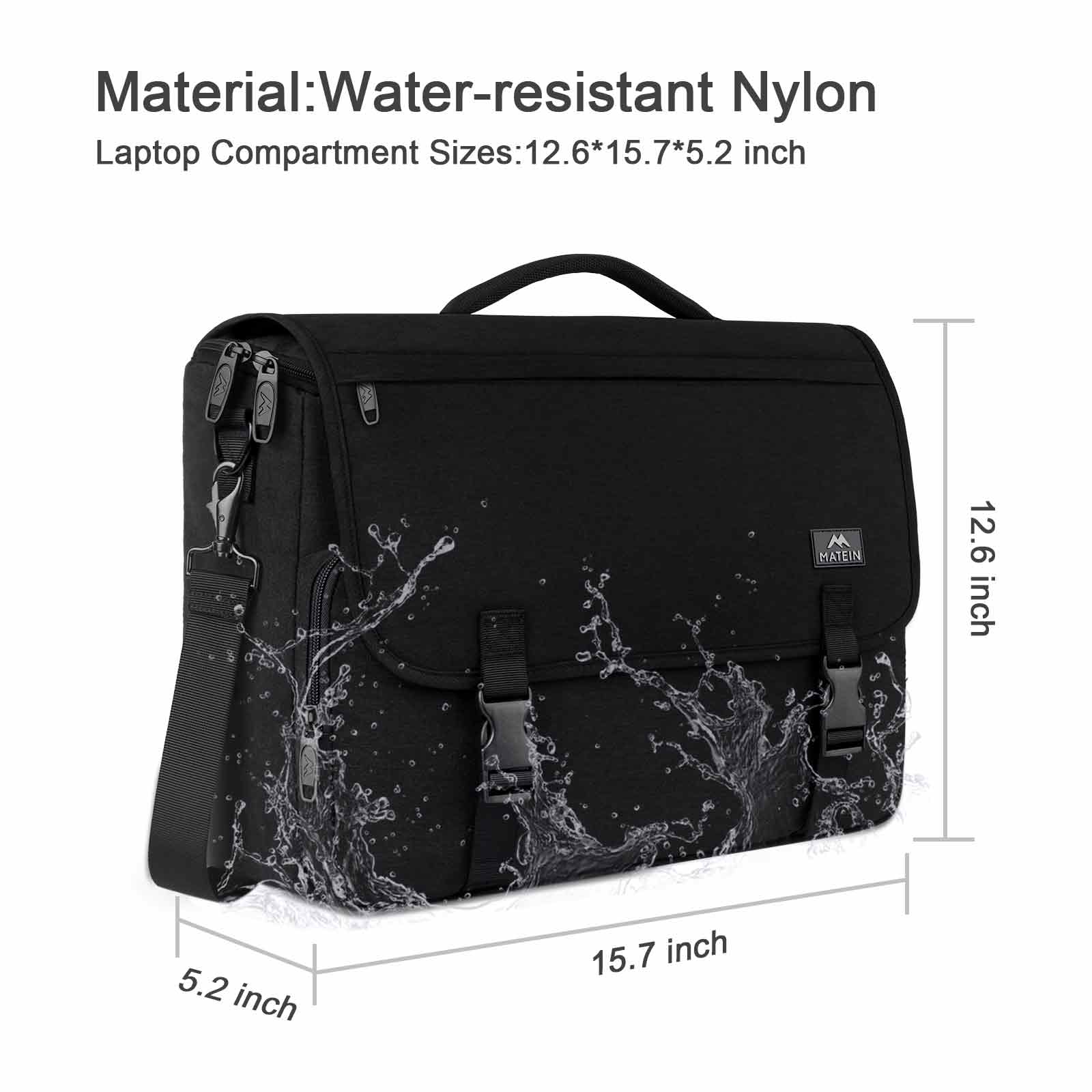 Water-resistant Messenger Bags